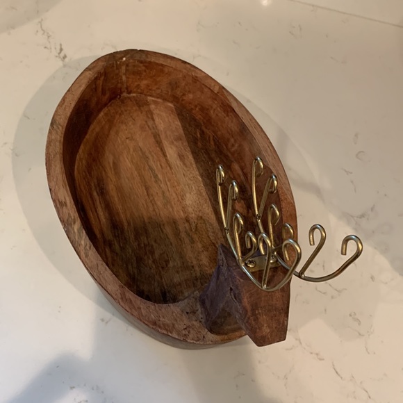 Holidays Reindeer wood tray